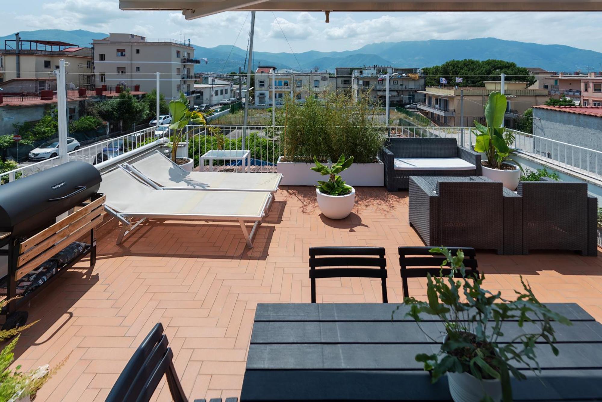 Terra Mia In Terrazza Lägenhet Pompeji Exteriör bild
